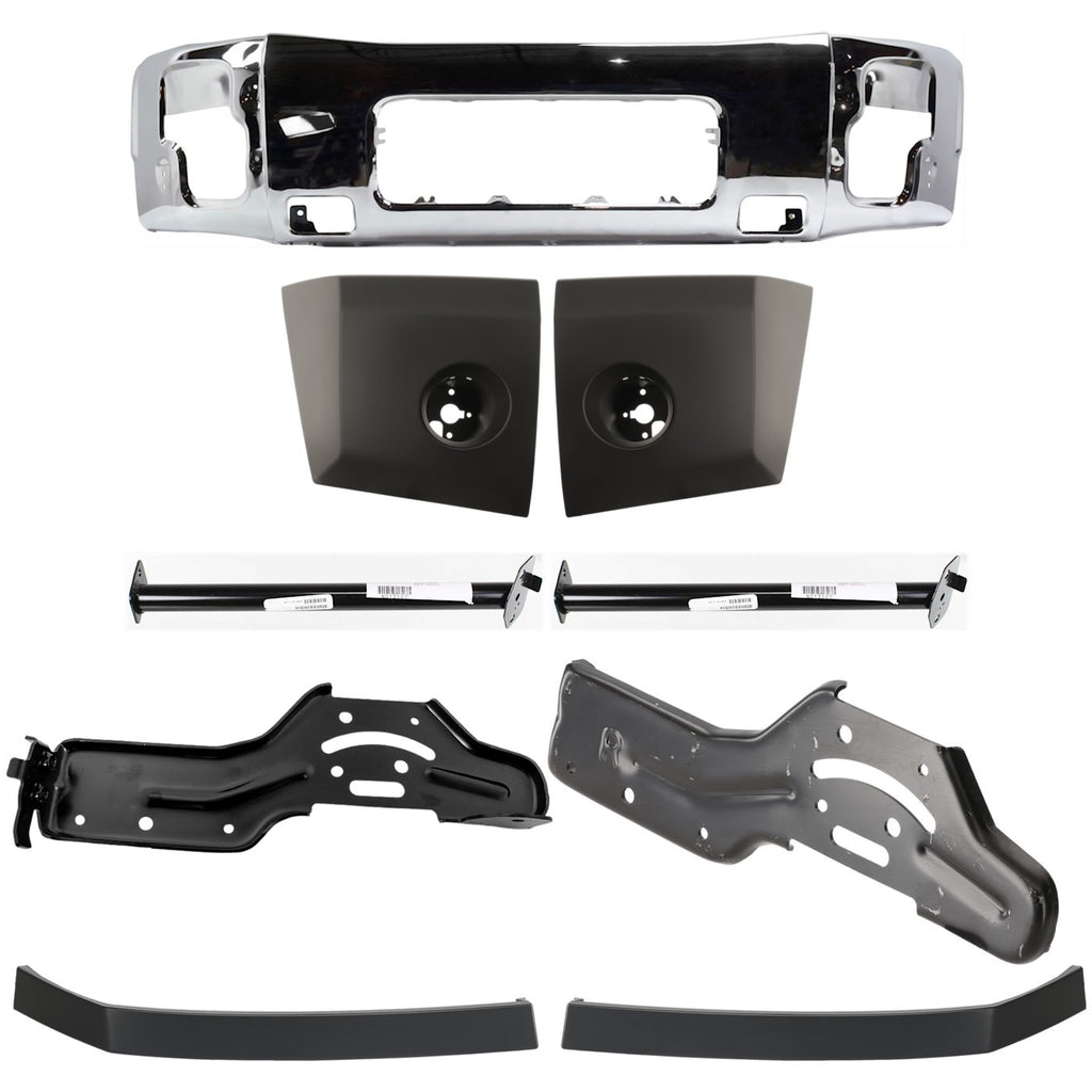 2004-2007 Nissan Armada, Pathfinder Armada & TITAN Bumper Face Bar - Front (62022ZR08A)