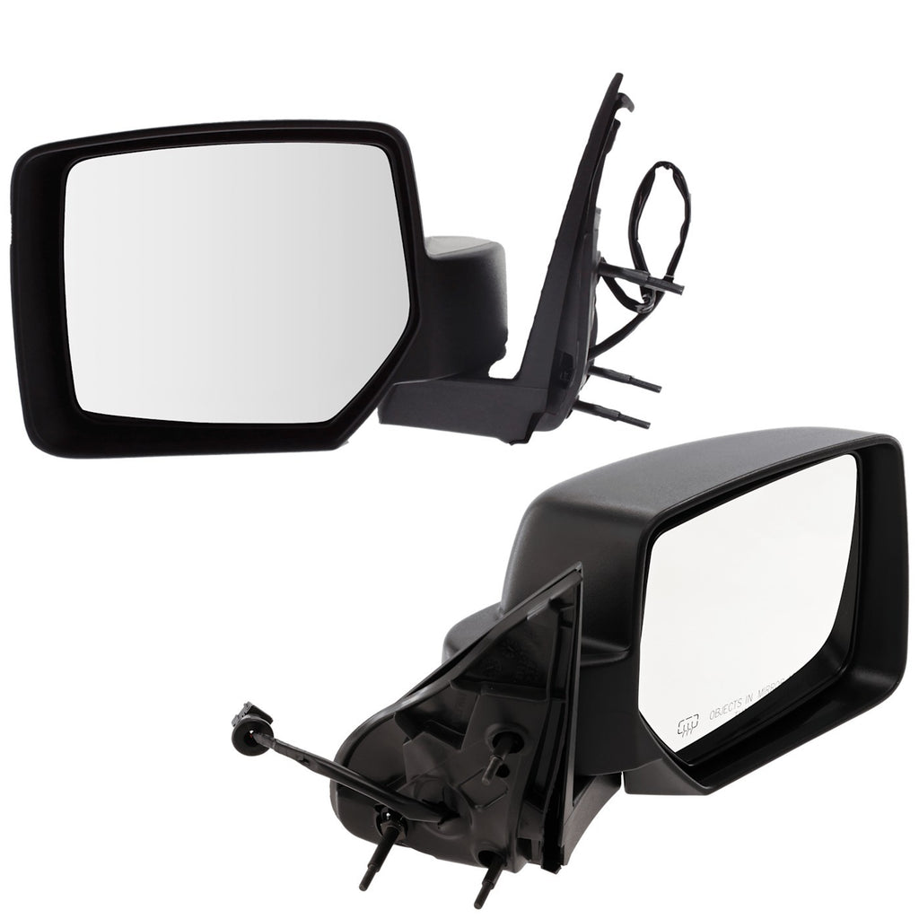 2008-2012 Jeep Liberty Mirrors - Driver & Passenger Side, Heated (57010078AFPFM)