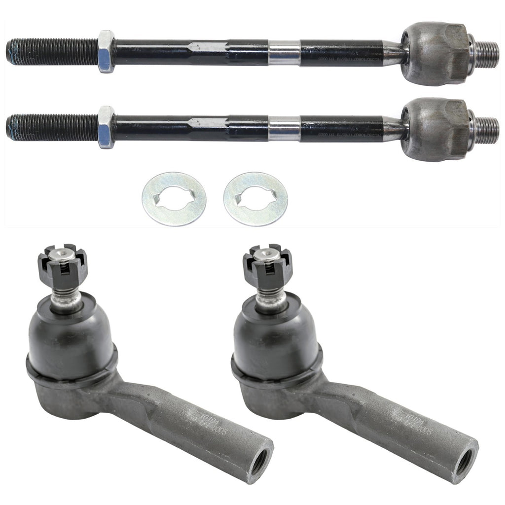 2006-2007 Chevrolet, GMC & Isuzu Tie Rod Ends - Front, Driver & Passenger Side, Inner (1017069)