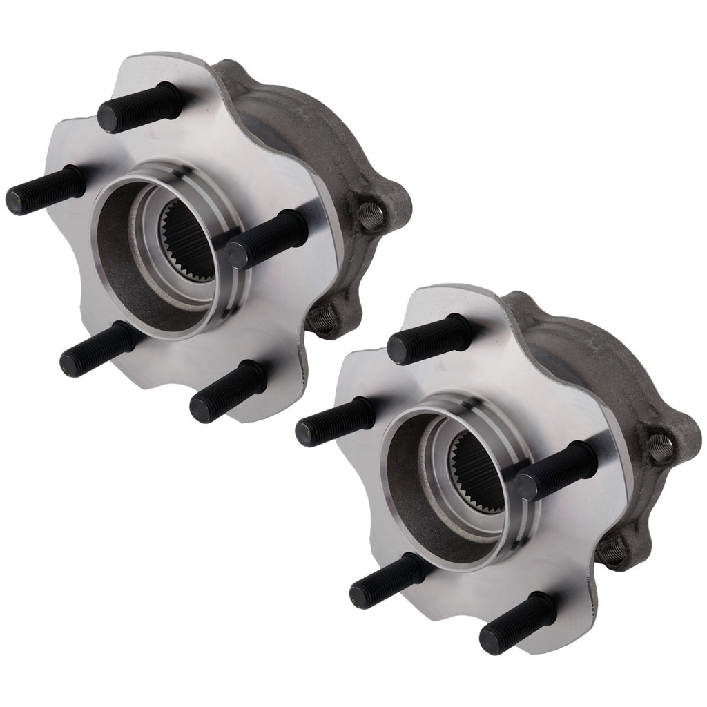 2010-2018 Nissan Wheel Hubs - Rear, Driver & Passenger Side, Sedan (432024GA0B)