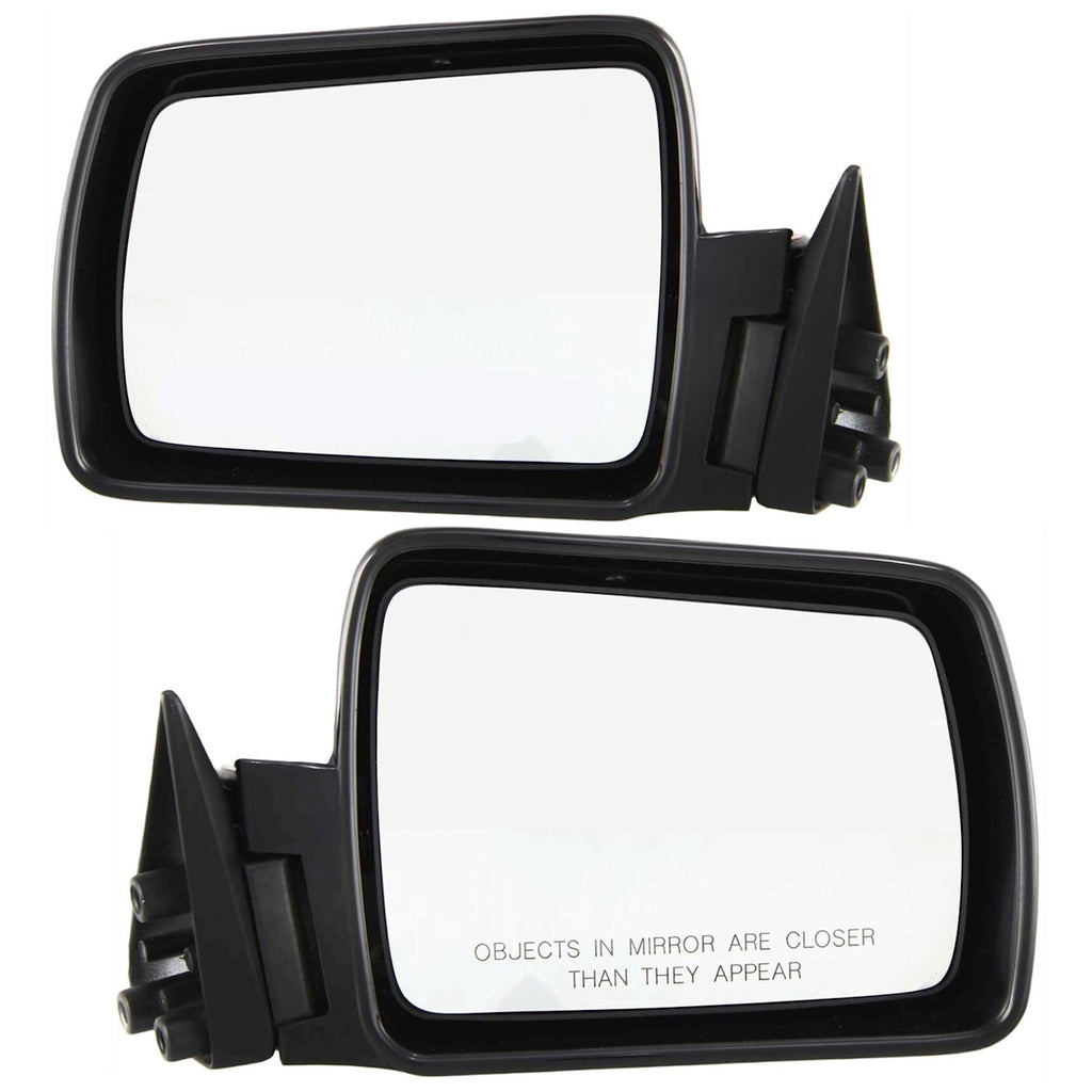 1984-1996 Jeep Cherokee, Comanche & Wagoneer Mirrors - Driver & Passenger Side (55034120)