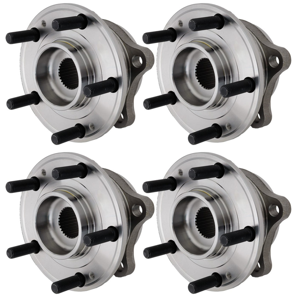 2007-2016 Hyundai & Kia Wheel Hubs - Front & Rear, Driver & Passenger Side (17719111)