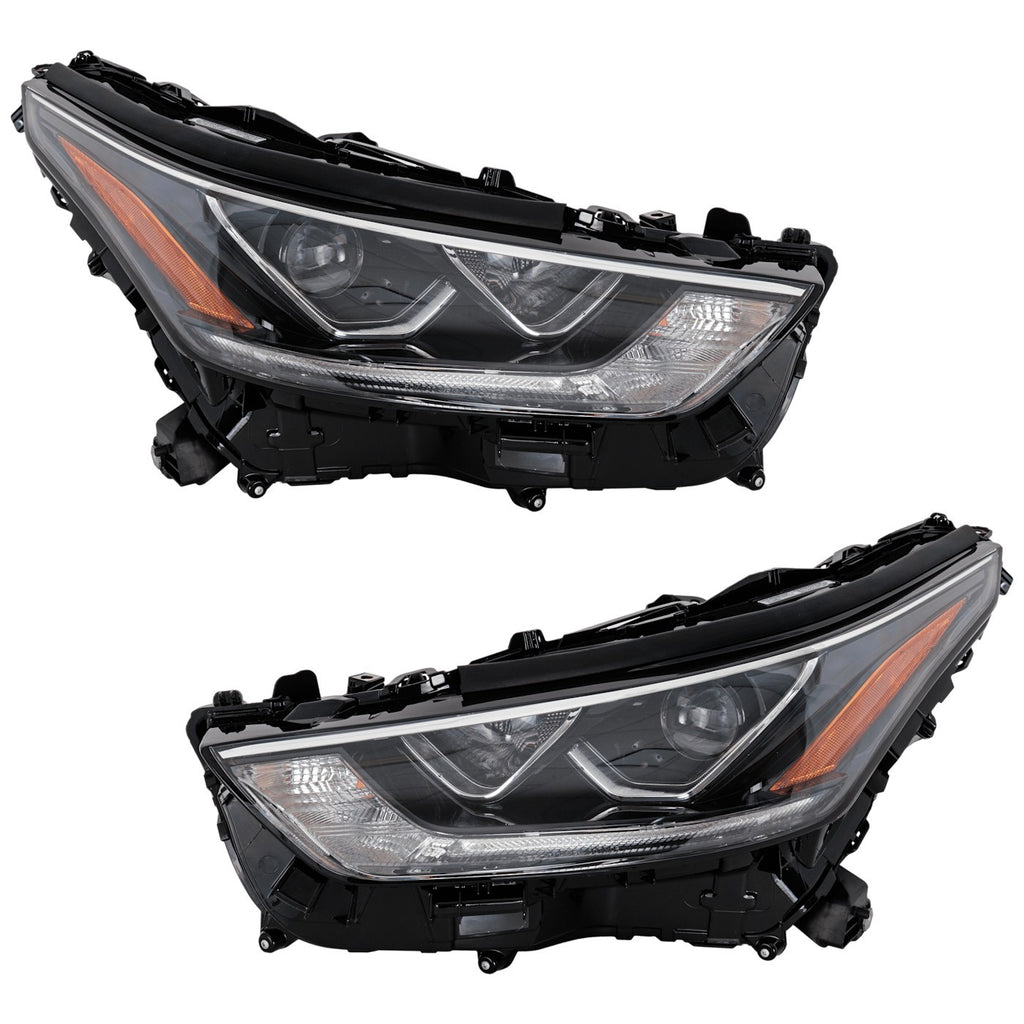 2020-2023 Toyota Highlander Headlights - Driver & Passenger Side (811100E530PFM)