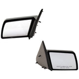 Mirrors Manual Glass Adjust Set of 2 For Chevy Suburban GMC Left and Right