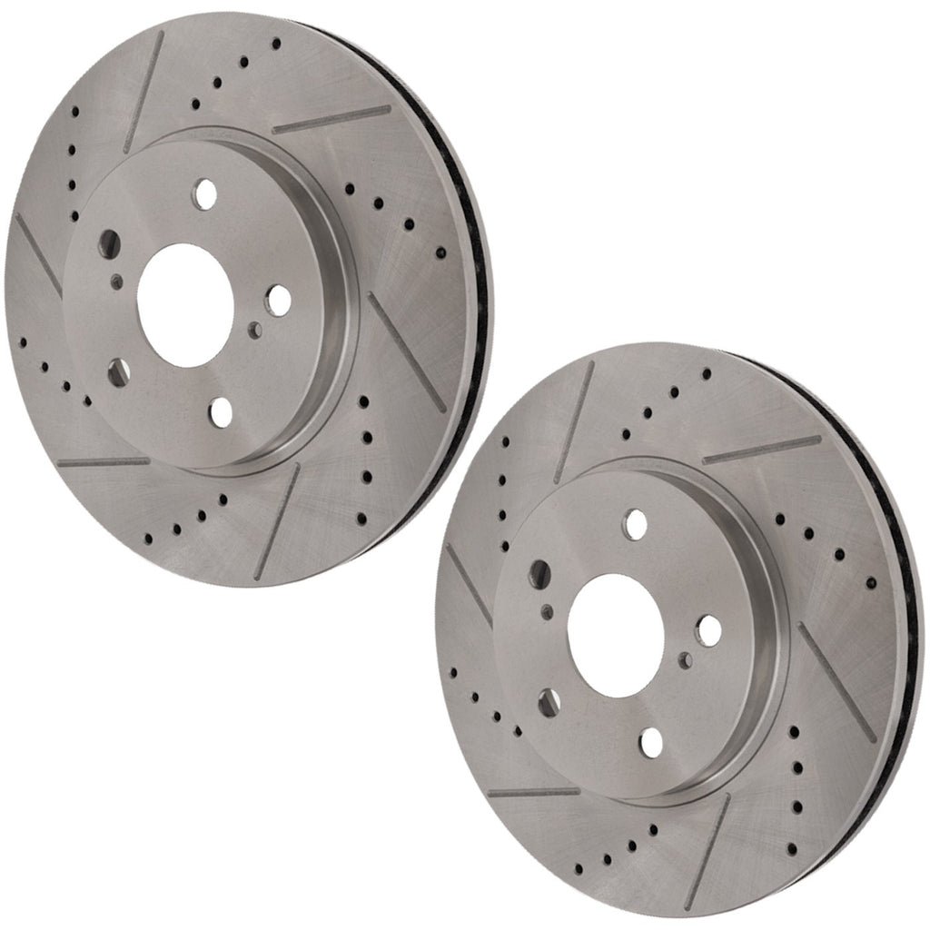 2002-2015 Toyota Brake Rotor - Front, Sedan (19380)
