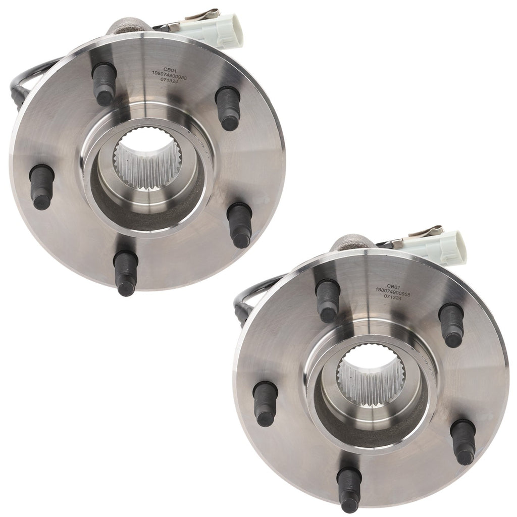 2002-2007 Chevrolet Equinox, Pontiac Torrent & Saturn Vue Wheel Hubs - Front, Driver & Passenger Side (10359823)