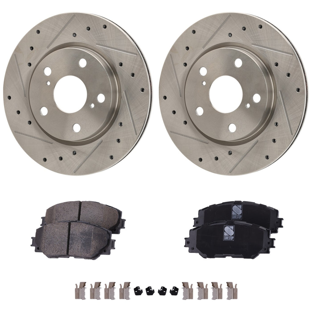 2009-2018 Scion xB, Toyota Prius V & Toyota RAV4 Brake Rotor - Front (31440)