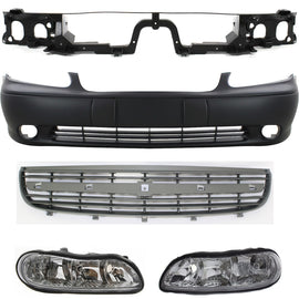 2000-2005 Chevrolet Classic & Malibu Bumper Cover - 5-Piece (12463112)