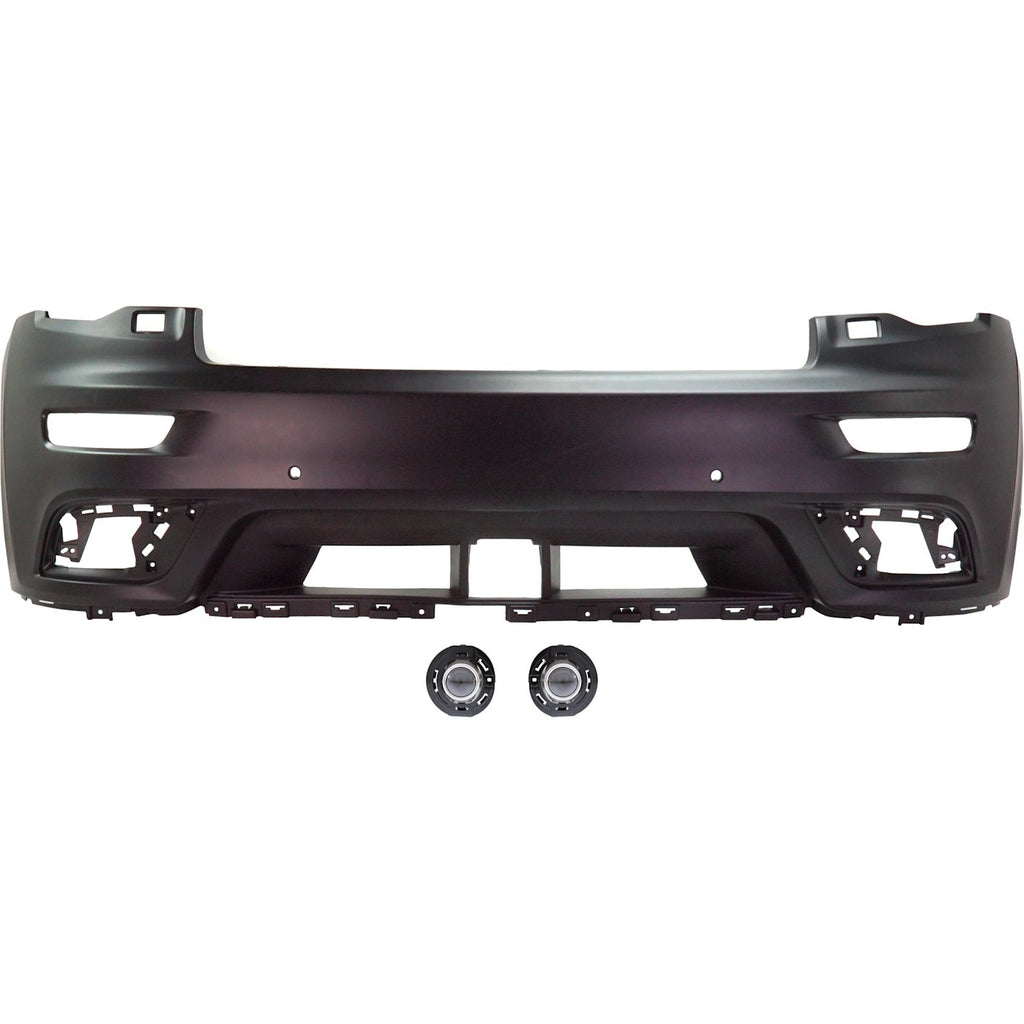 2017-2021 Jeep Grand Cherokee Bumper Cover - Front, CAPA Certified (5182021ABPFM)