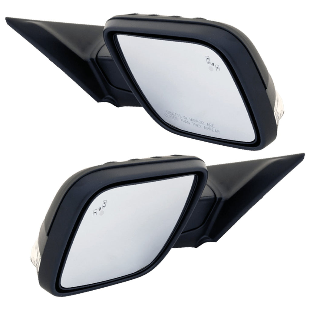 2011-2015 Ford Explorer Mirrors - Driver & Passenger Side, Heated (BB5Z17682EAPTMPFM)