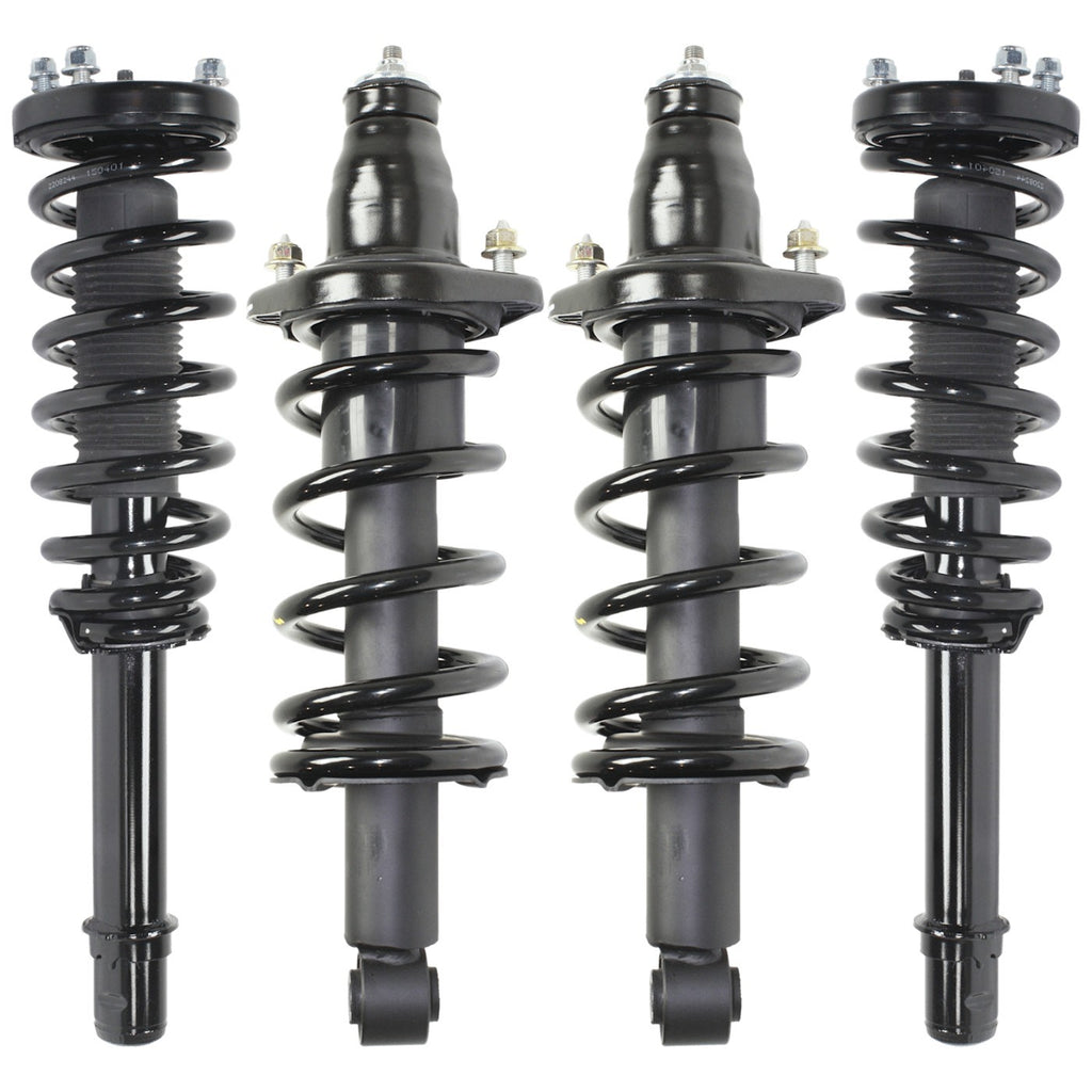 2003-2007 Honda Accord Loaded Struts - Front & Rear, Driver & Passenger Side (51601SDAA31)