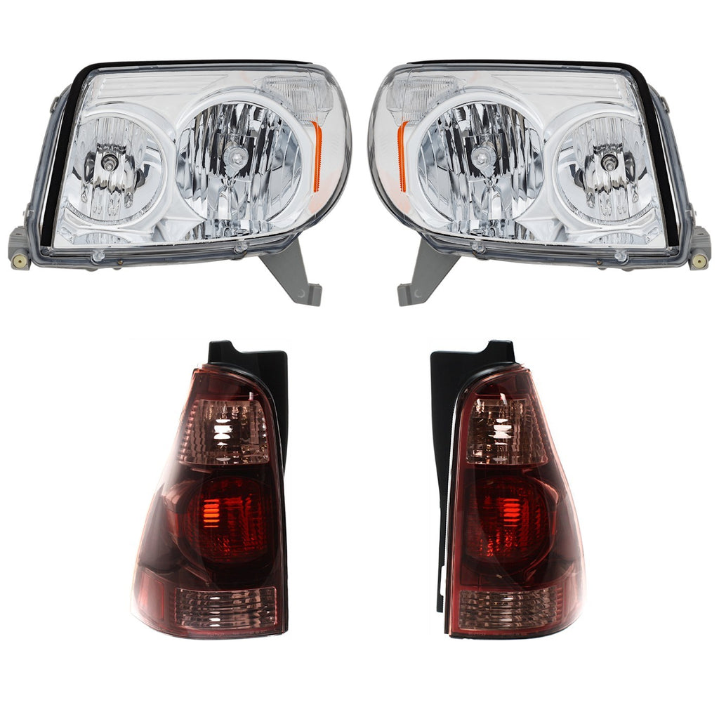 2003-2005 Toyota 4Runner Headlights - Driver & Passenger Side (8156135270)