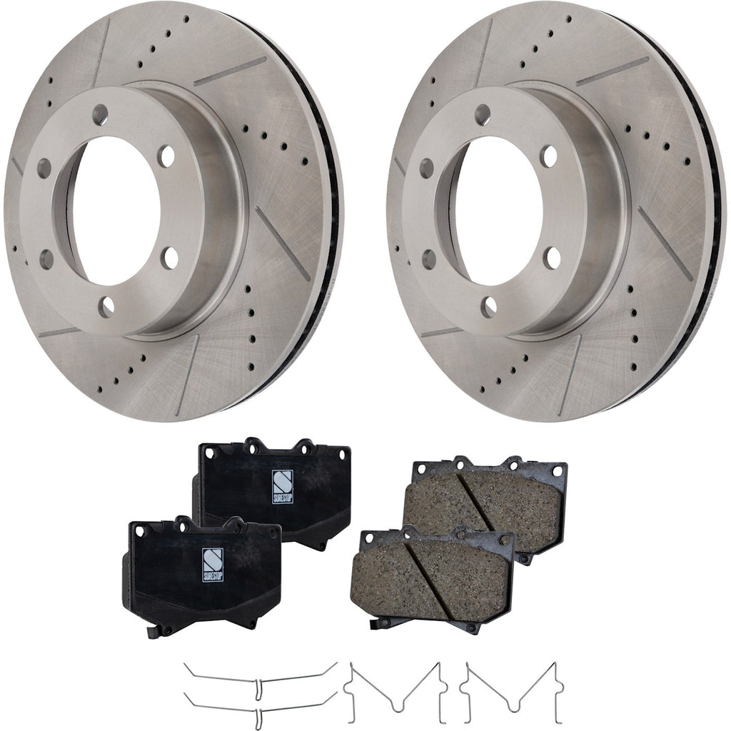 2001-2003 Toyota Sequoia & Tundra Brake Rotor - Front (19694)