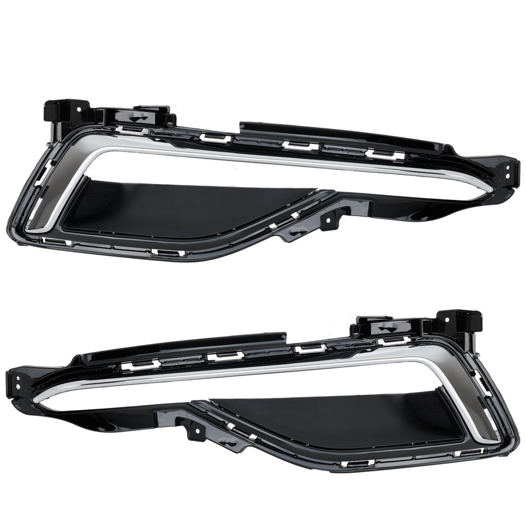 2015-2017 Hyundai Sonata Fog Light Covers - Front, Driver & Passenger Side (86521C1210PCR)