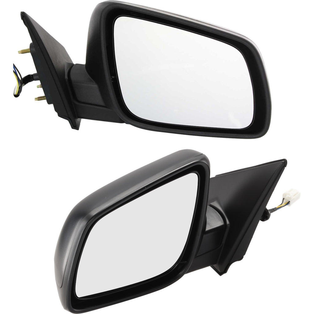 2008-2014 Mitsubishi Lancer Mirrors - Driver & Passenger Side, Heated, Sedan (7632A095)