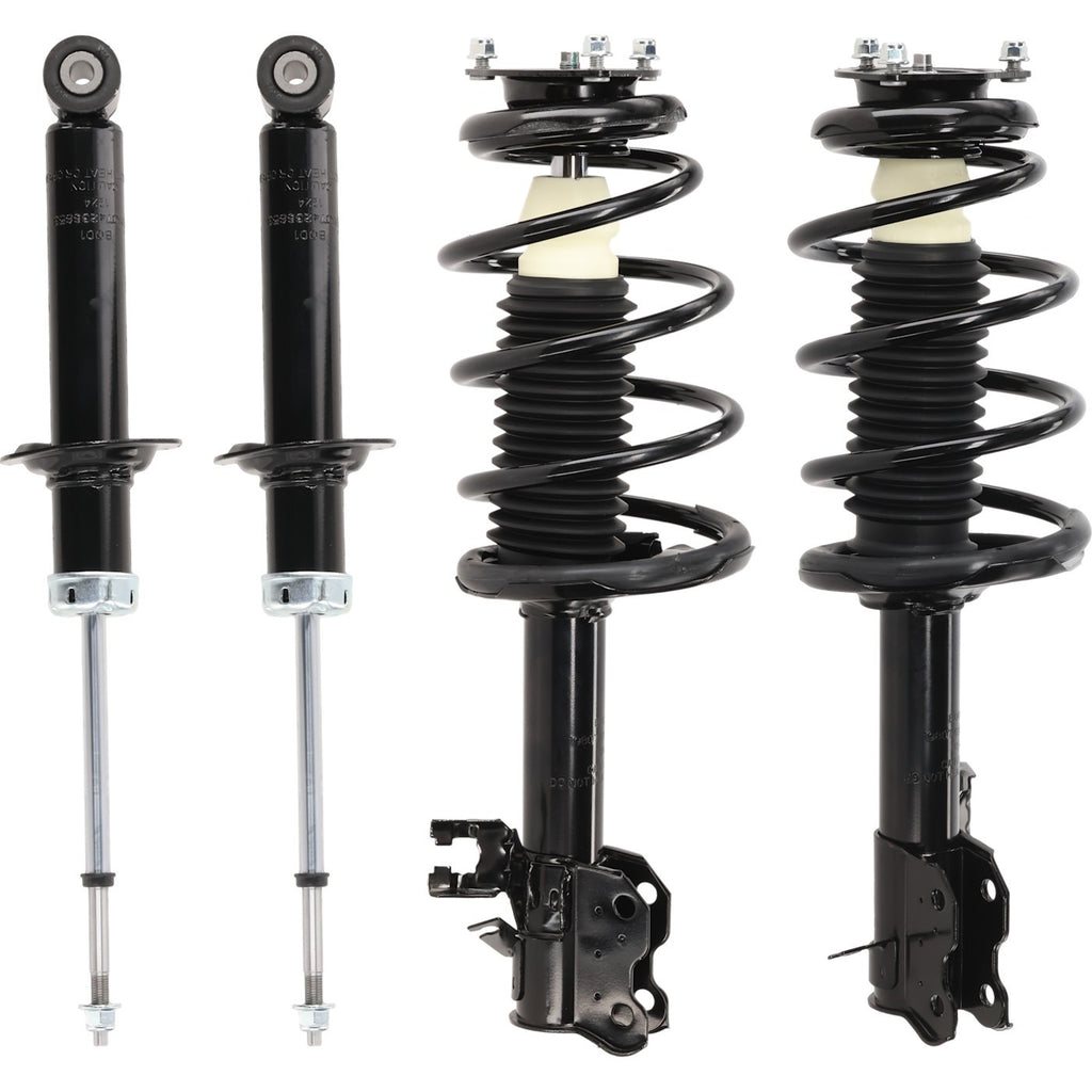 2002-2006 Nissan Sentra Loaded Struts - Front & Rear, Driver & Passenger Side (543024Z028)