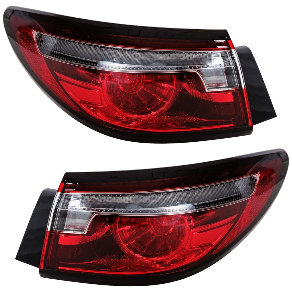 2018-2021 Mazda 6 Tail Lights - Driver & Passenger Side (GRF551150B)