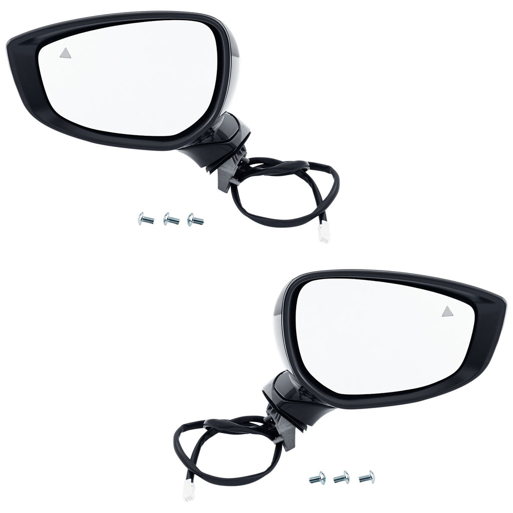 2019-2021 Mazda 3 Mirrors - Driver & Passenger Side, Sedan (BEMD69121FPFM)