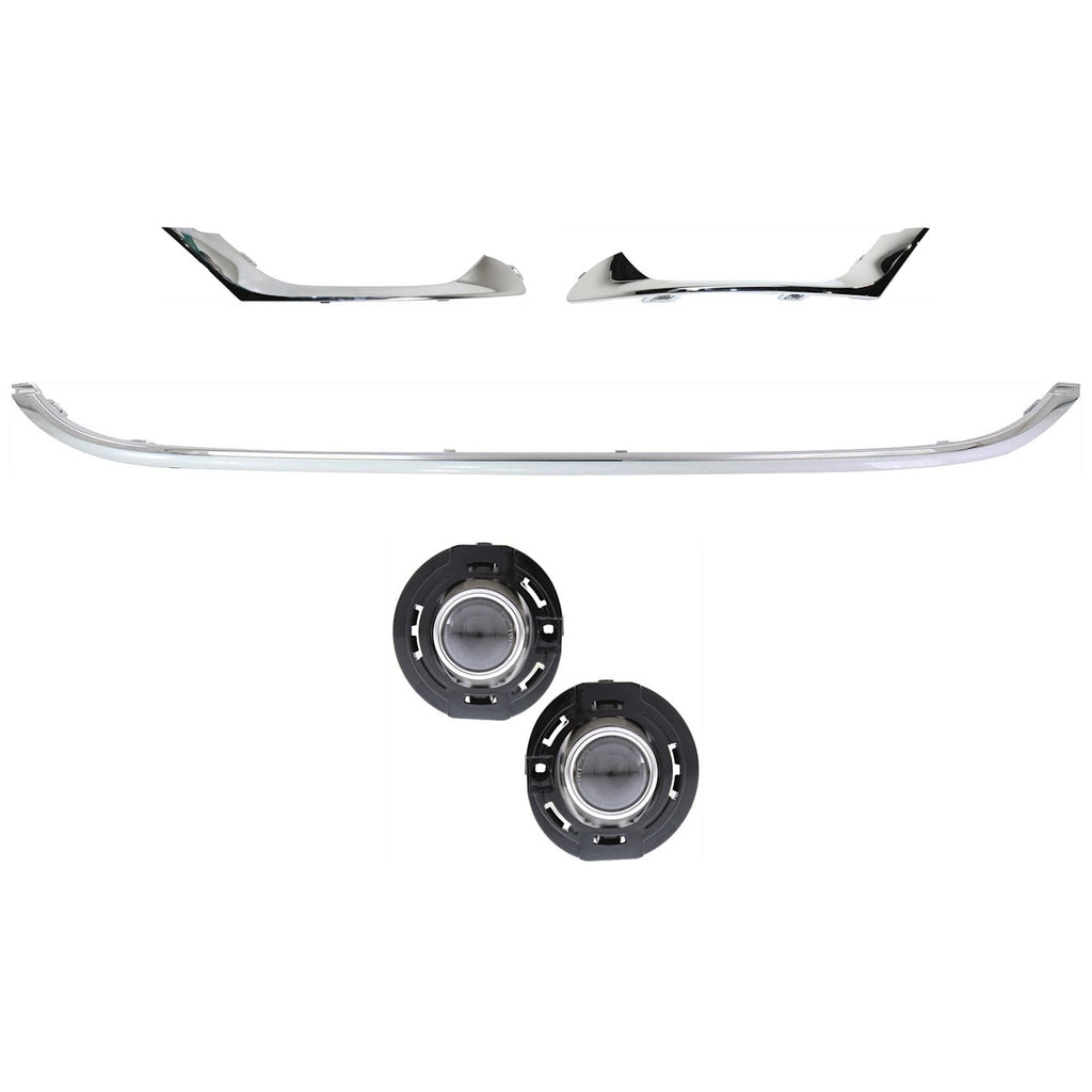 2015-2016 Chrysler 200 Fog Lights - Front, Driver & Passenger Side (55112638AA)