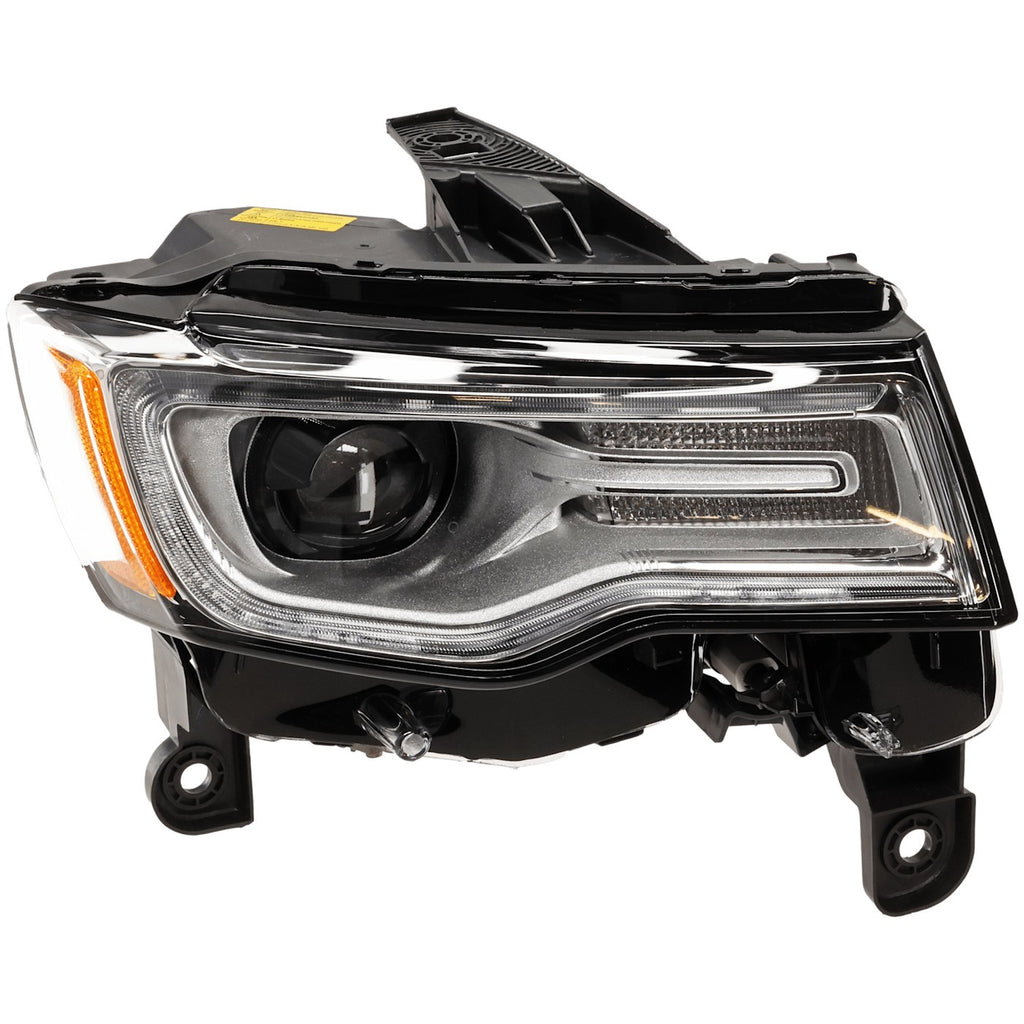 2017-2021 Jeep Grand Cherokee Headlights - HID, Driver & Passenger Side (68266660AI)