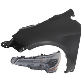2023-2025 Toyota Corolla Headlight - Left, Sedan (8115002Q70)