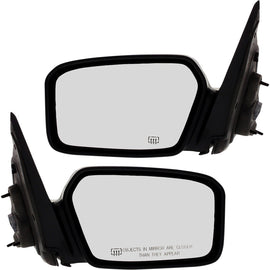 2006-2010 Ford Fusion & Mercury Milan Mirrors - Driver & Passenger Side, Heated (6E5Z17682C)