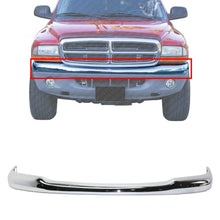 Load image into Gallery viewer, Front Bumper Face Bar Chrome Steel For 1997 - 2004 Dodge Dakota - US AUTO PARTS PLUS
