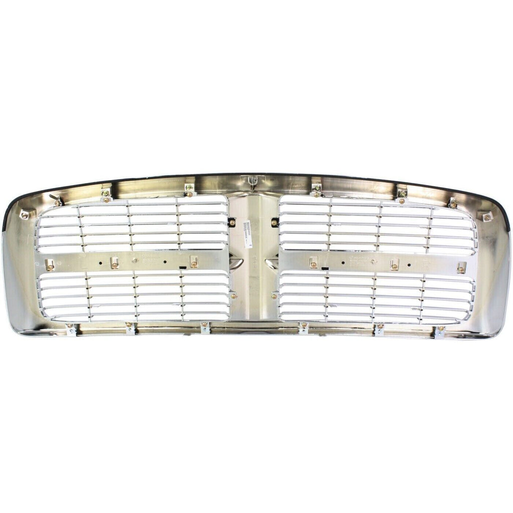 Grille Assembly Chrome Shell &Insert For 2002 - 05 Dodge Ram 1500 /03 - 05 2500 3500 - US AUTO PARTS PLUS