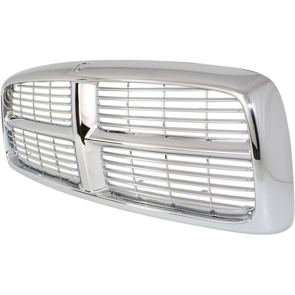 Grille Assembly Chrome Shell &Insert For 2002 - 05 Dodge Ram 1500 /03 - 05 2500 3500 - US AUTO PARTS PLUS