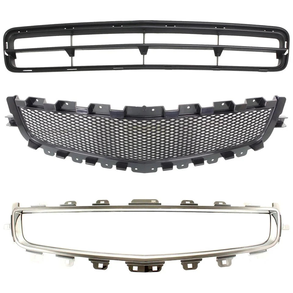Grille Trim Grill for Chevy Chevrolet Malibu 2008 - 2012 - US AUTO PARTS PLUS