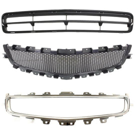 Grille Trim Grill for Chevy Chevrolet Malibu 2008 - 2012 - US AUTO PARTS PLUS