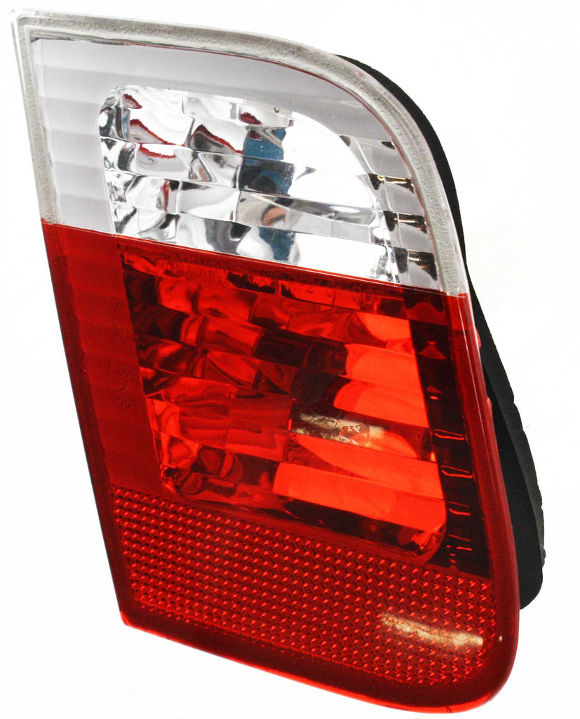 New Tail Light Direct Replacement For 3 - SERIES 02 - 05 TAIL LAMP LH, Inner, Lens and Housing, Clear and Red Lens, Sedan BM2882104 63216910537 - US AUTO PARTS PLUS