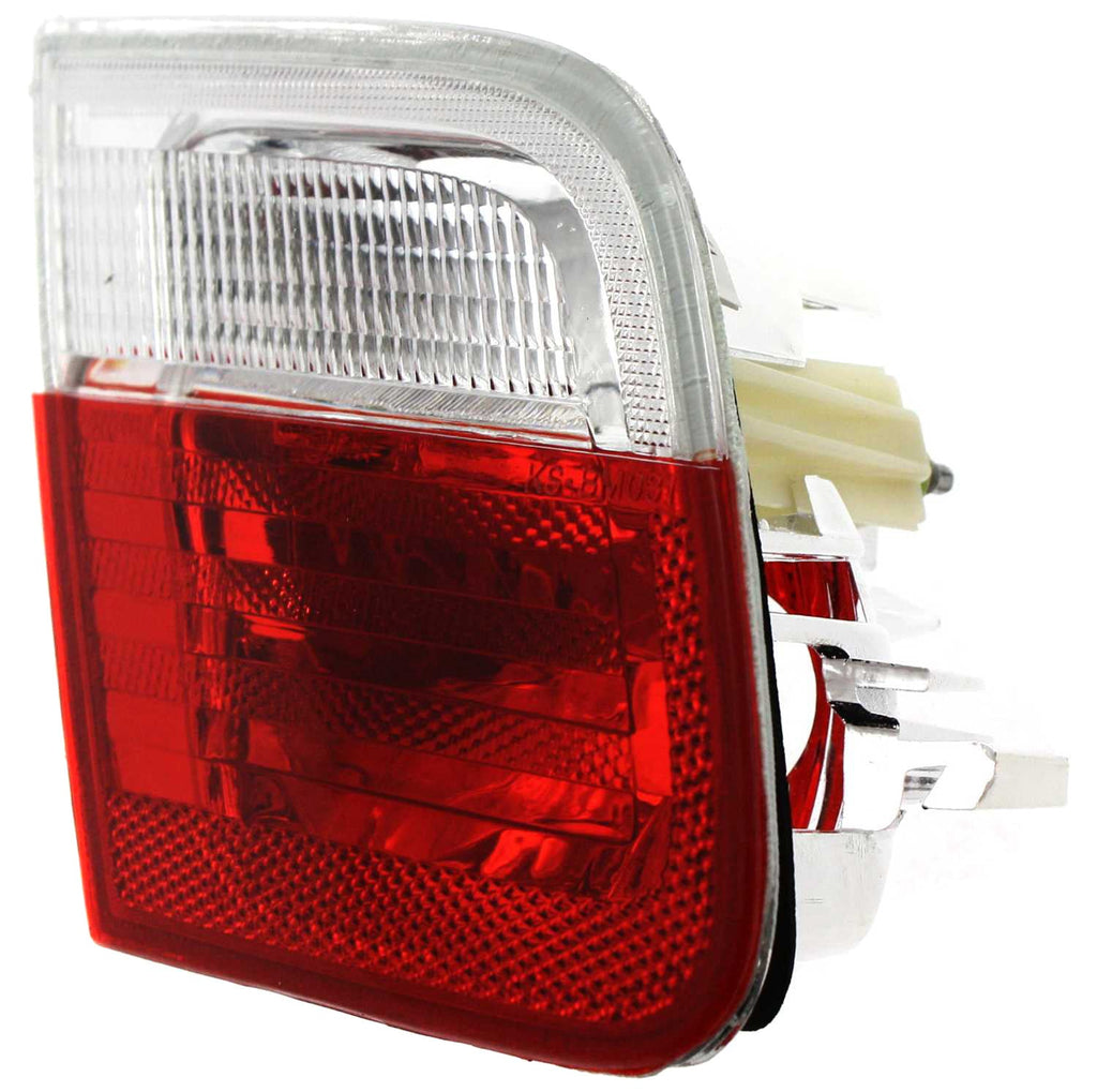 New Tail Light Direct Replacement For 3 - SERIES 99 - 03 TAIL LAMP LH, Inner, Lens and Housing, Clear and Red Lens, Conv/Coupe, To 3 - 03 BM2882102 63218364727 - US AUTO PARTS PLUS