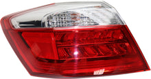 Load image into Gallery viewer, New Tail Light Direct Replacement For ACCORD 13 - 15 TAIL LAMP LH, Outer, Assembly, EX - L/Touring Models, (Exc. Hybrid Model), Sedan - CAPA HO2804103C 33550T2AA12 - US AUTO PARTS PLUS
