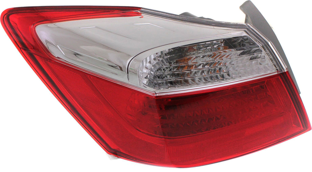 New Tail Light Direct Replacement For ACCORD 13 - 15 TAIL LAMP LH, Outer, Assembly, EX/LX/Sport Models, Sedan - CAPA HO2804101C 33550T2AA01 - US AUTO PARTS PLUS