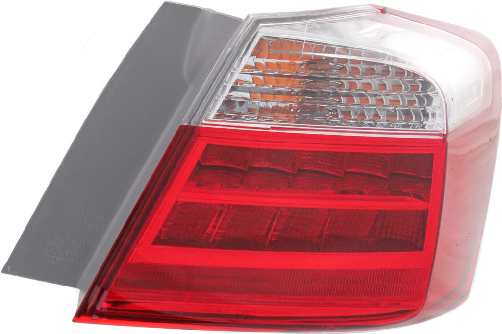 New Tail Light Direct Replacement For ACCORD 13 - 15 TAIL LAMP RH, Outer, Assembly, EX - L/Touring Models, (Exc. Hybrid Model), Sedan - CAPA HO2805103C 33500T2AA12 - US AUTO PARTS PLUS