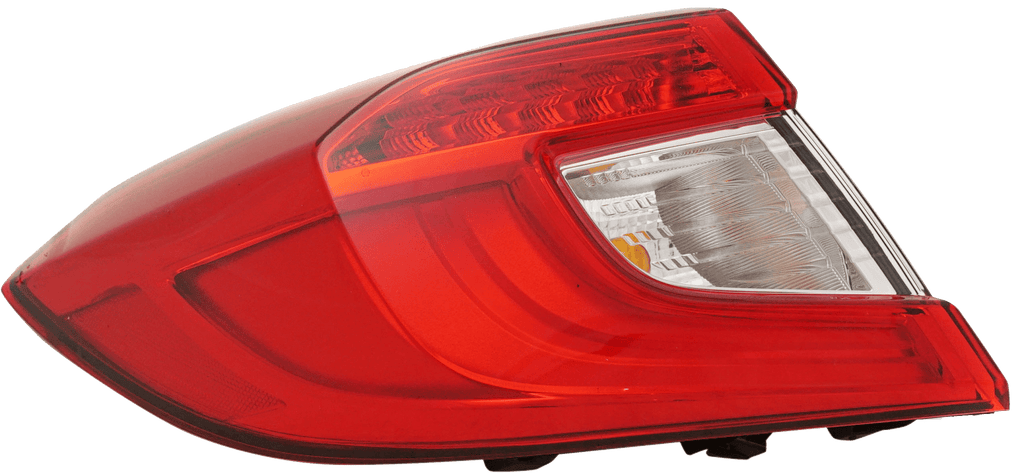 New Tail Light Direct Replacement For ACCORD 18 - 22 TAIL LAMP LH, Outer, Assembly, LED HO2804118 33550TVAA01 - US AUTO PARTS PLUS