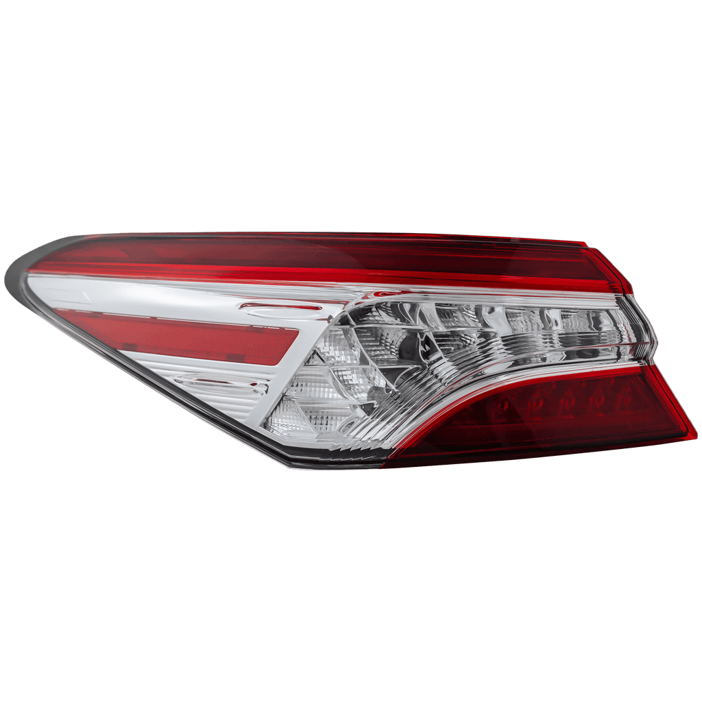 New Tail Light Direct Replacement For CAMRY 18 - 20 TAIL LAMP LH, Outer, Assembly, (XLE, North America Built Vehicle)/Hybrid XLE Models TO2804136 8156006730 - US AUTO PARTS PLUS