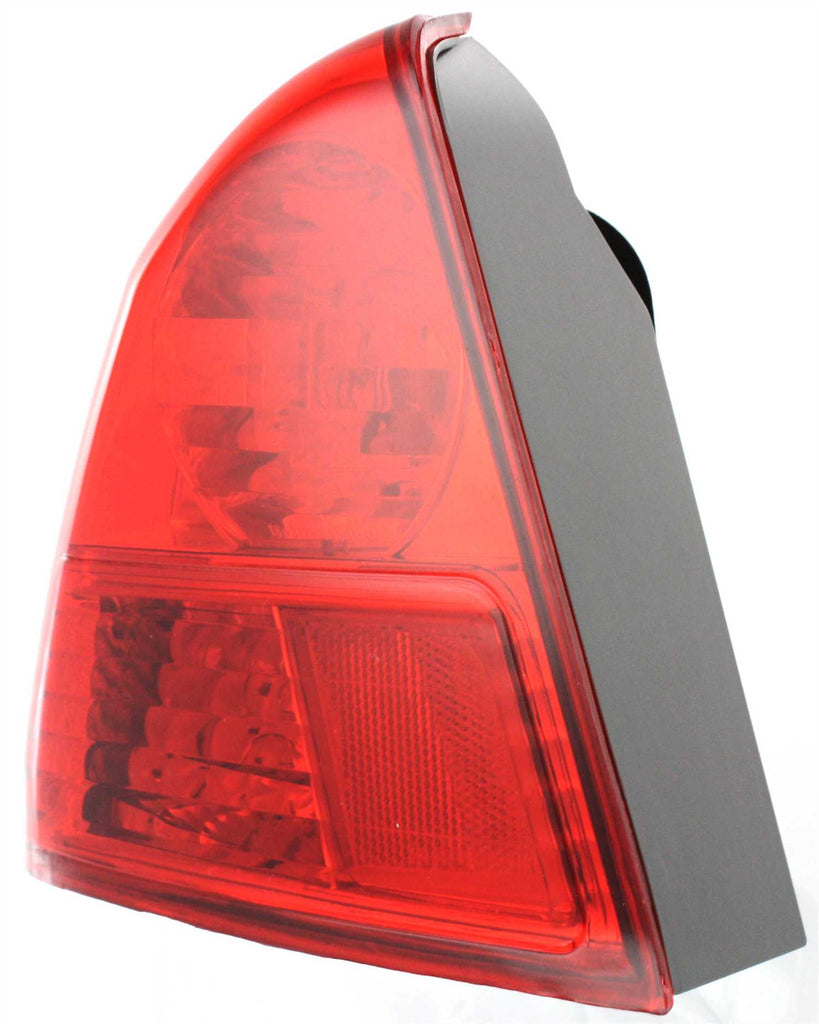 New Tail Light Direct Replacement For CIVIC 03 - 05 TAIL LAMP LH, Outer, Assembly, (Exc. Hybrid Model), Sedan, Canada/USA Built Vehicle HO2800153 33551S5DA51 - US AUTO PARTS PLUS