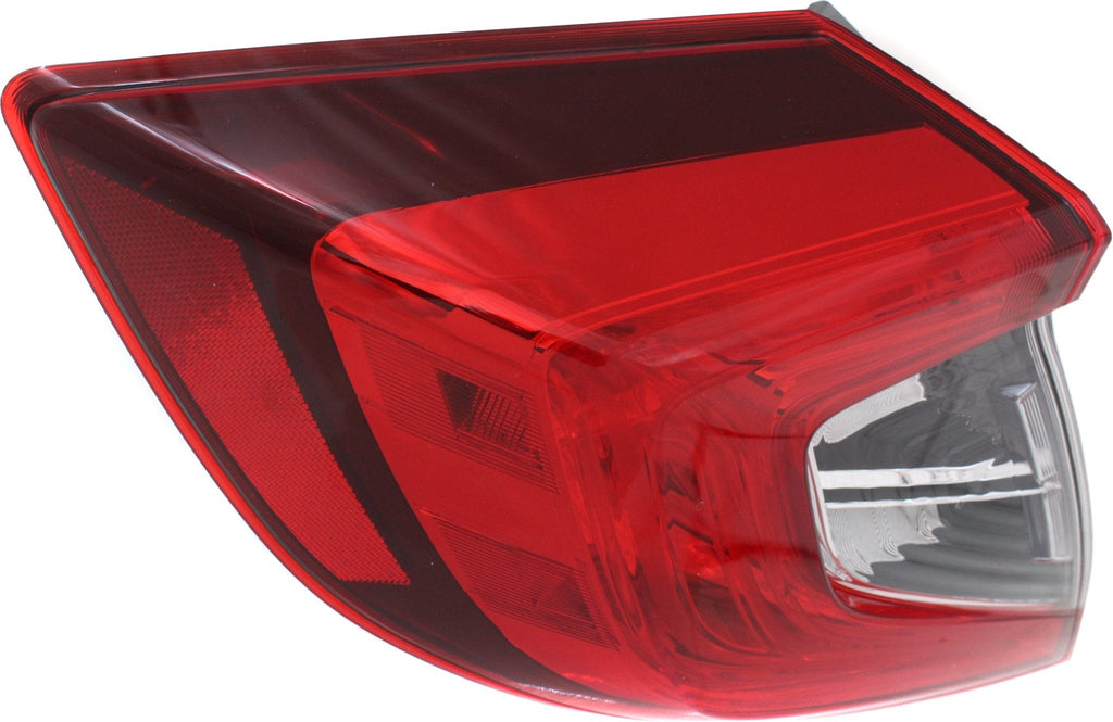 New Tail Light Direct Replacement For CIVIC 16 - 21 TAIL LAMP LH, Outer, Assembly, (18 - 20, 1.5L Turbo Eng., Japan Built Vehicle)/North America Built Vehicle, Sedan - CAPA HO2804110C 33550TBAA01 - US AUTO PARTS PLUS