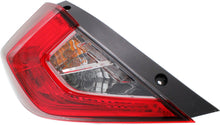 Load image into Gallery viewer, New Tail Light Direct Replacement For CIVIC 16 - 21 TAIL LAMP LH, Outer, Assembly, Halogen, (18 - 20, 1.5L Turbo Eng., Japan Built Vehicle)/North America Built Vehicle, Sedan HO2804110 33550TBAA01 - US AUTO PARTS PLUS