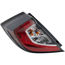 Load image into Gallery viewer, New Tail Light Direct Replacement For CIVIC 17 - 21 TAIL LAMP LH, Outer, On Body, Assembly, Hatchback HO2804116 33550TGGA01 - US AUTO PARTS PLUS