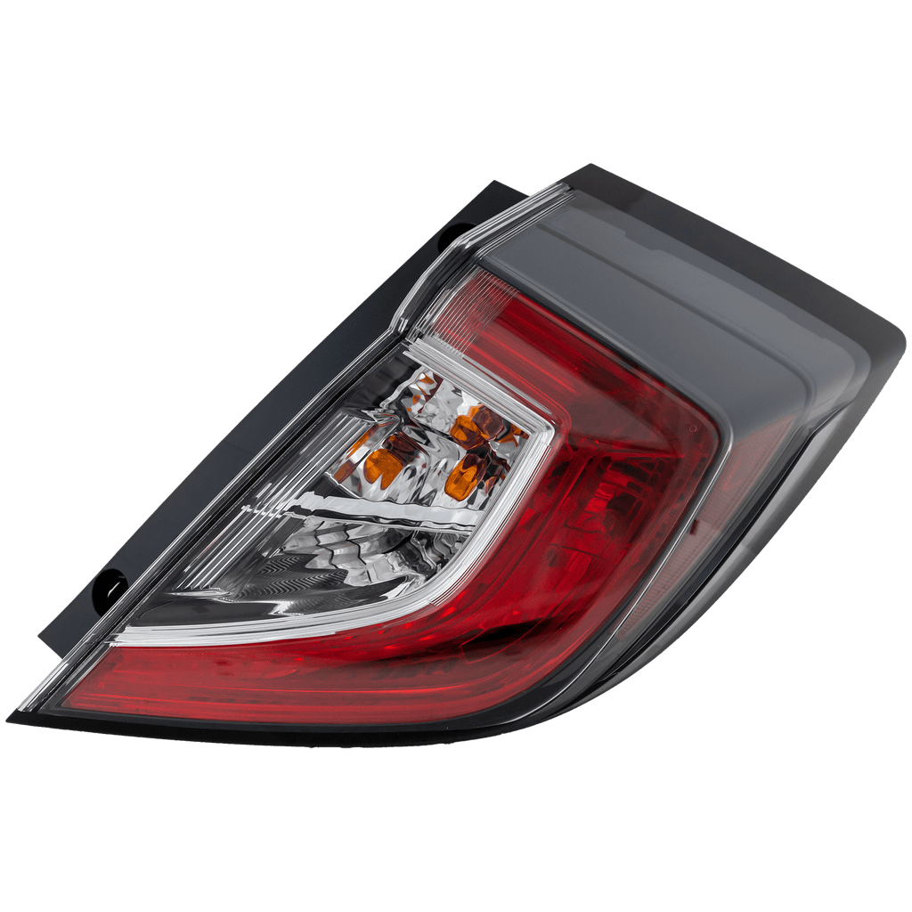 New Tail Light Direct Replacement For CIVIC 17 - 21 TAIL LAMP RH, Outer, On Body, Assembly, Hatchback HO2805116 33500TGGA02 - US AUTO PARTS PLUS