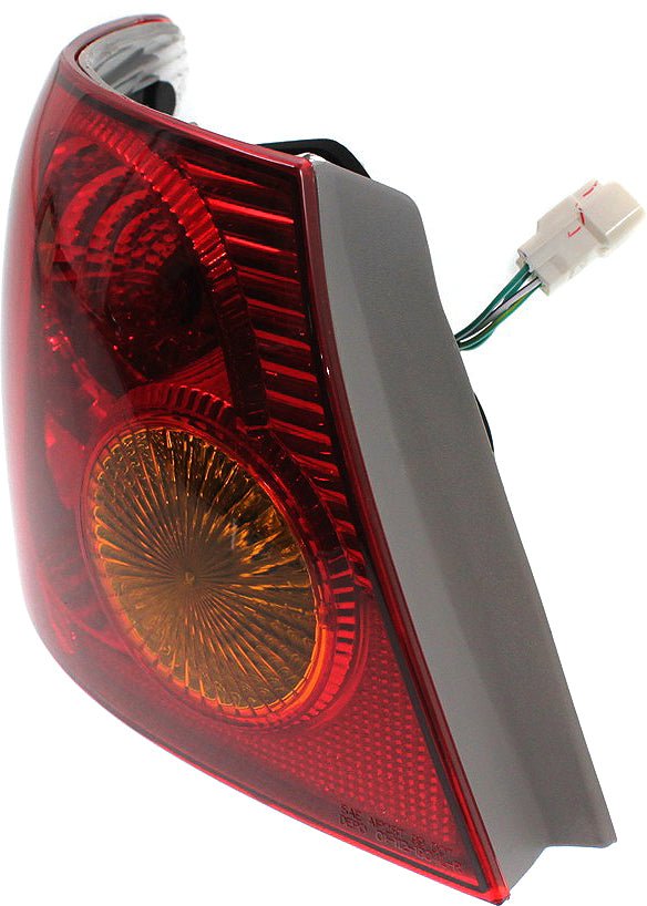New Tail Light Direct Replacement For COROLLA 03 - 04 TAIL LAMP LH, Outer, Assembly TO2800144 8156002200 - US AUTO PARTS PLUS