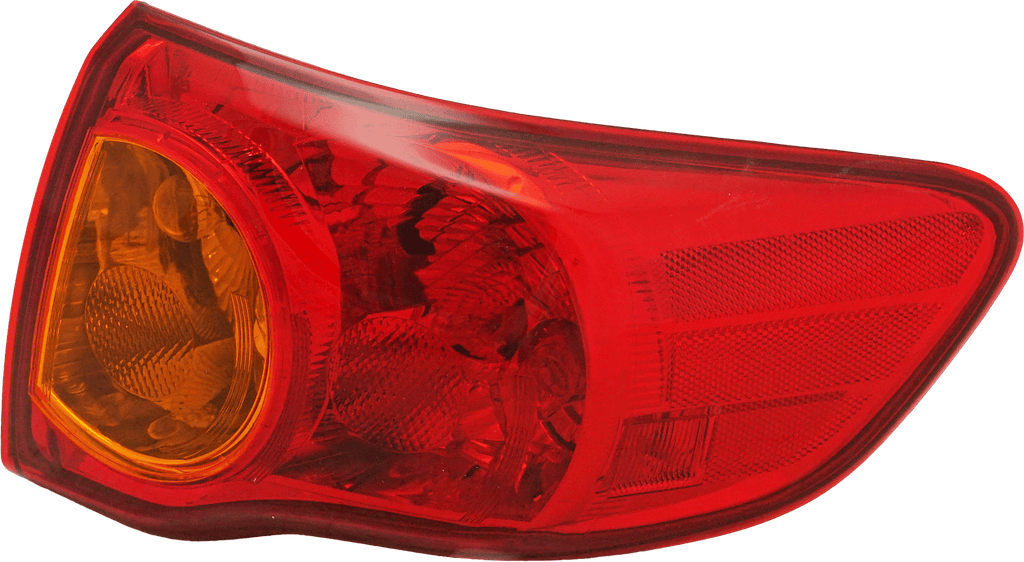 New Tail Light Direct Replacement For COROLLA 09 - 10 TAIL LAMP RH, Assembly, North America Built Vehicle - CAPA TO2801175C 8155002460 - US AUTO PARTS PLUS
