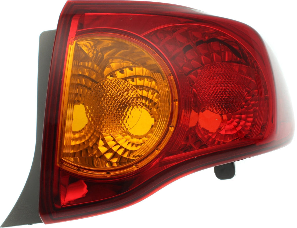 New Tail Light Direct Replacement For COROLLA 09 - 10 TAIL LAMP RH, Lens and Housing, Japan Built Vehicle - CAPA TO2805113C 8155112A50 - US AUTO PARTS PLUS