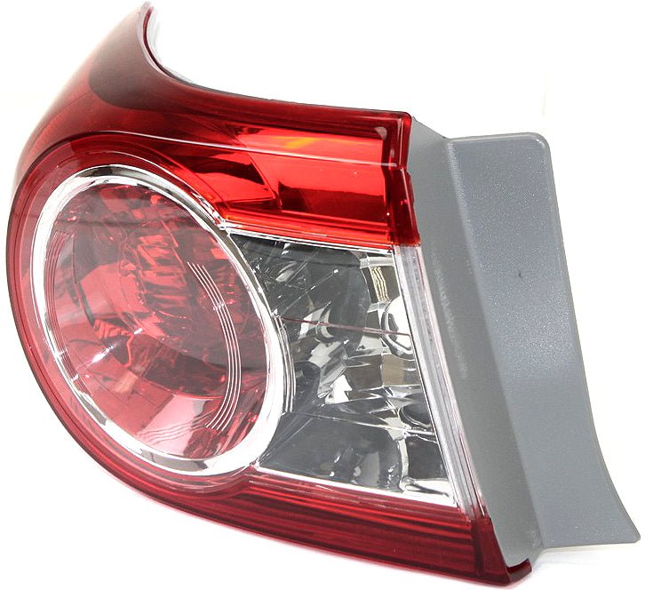 New Tail Light Direct Replacement For COROLLA 11 - 13 TAIL LAMP LH, Outer, Lens and Housing, Japan Built Vehicle TO2804112 8156112C10 - US AUTO PARTS PLUS