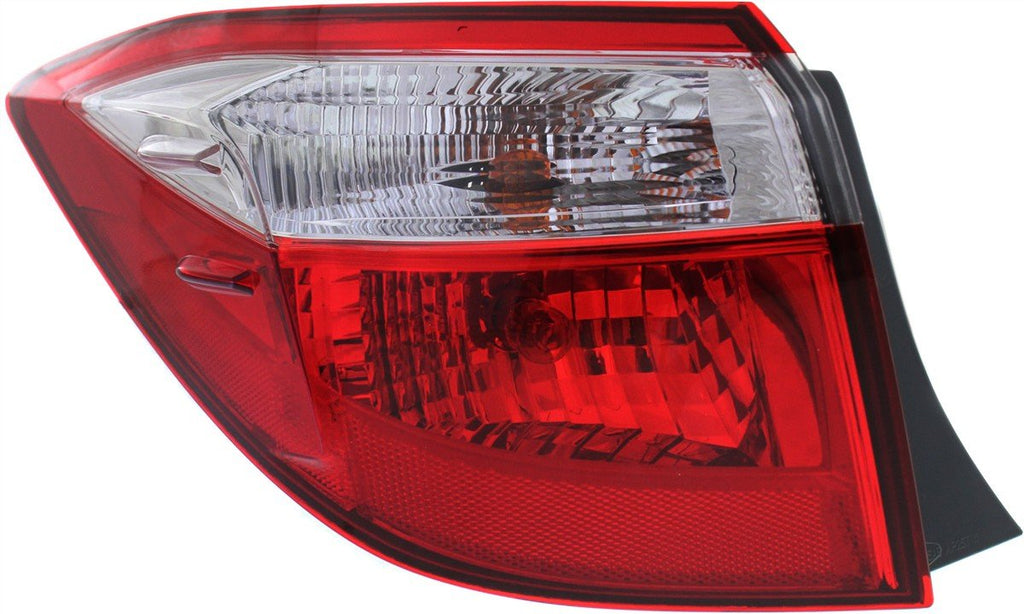 New Tail Light Direct Replacement For COROLLA 14 - 16 TAIL LAMP LH, Outer, Assembly, Halogen TO2804118 81560 - 02750 - US AUTO PARTS PLUS