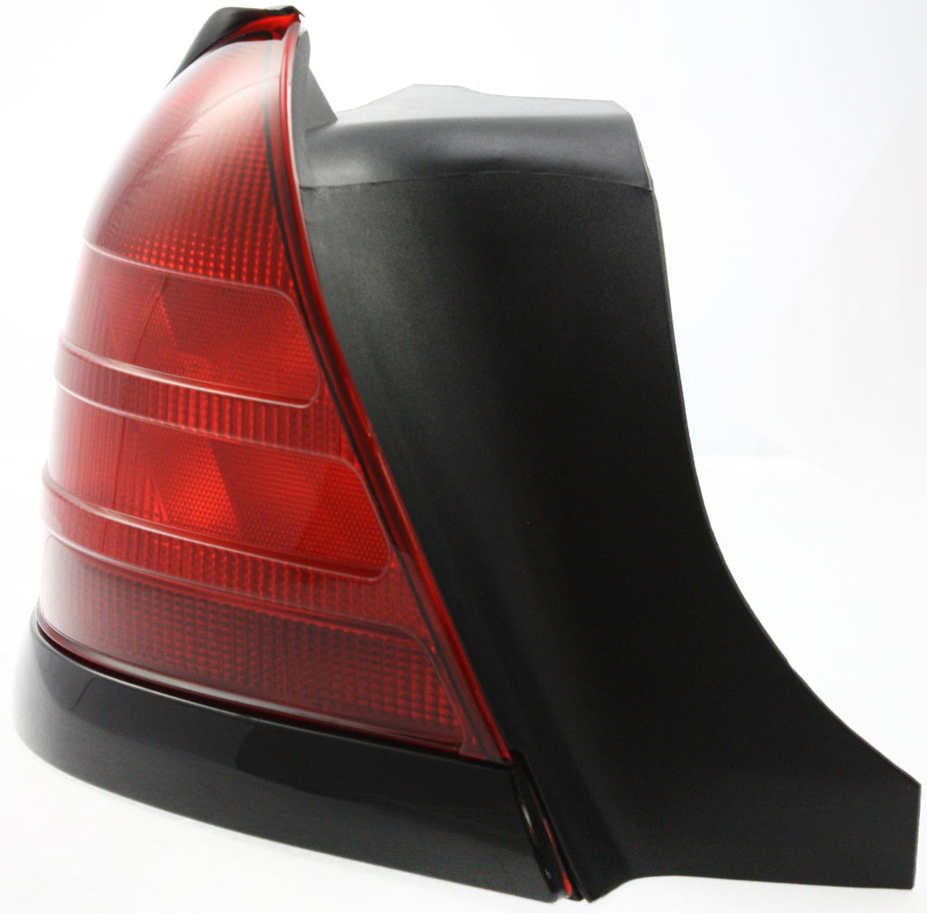 New Tail Light Direct Replacement For CROWN VICTORIA 00 - 11 TAIL LAMP LH, Lens and Housing, Dual Bulb Type, w/ Black Molding FO2800160 8W7Z13405A - US AUTO PARTS PLUS