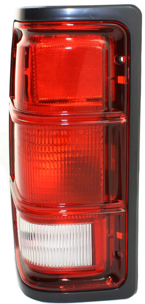 New Tail Light Direct Replacement For DAKOTA 87 - 96 TAIL LAMP LH, Lens and Housing, w/ Black Outer Trim, w/o Chrme Inner Stripes CH2800111 55076439 - US AUTO PARTS PLUS